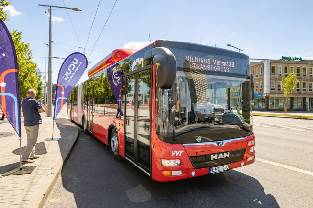 2030 m. Vilniuje daugiau nei pusė viešojo transporto bus elektrinio