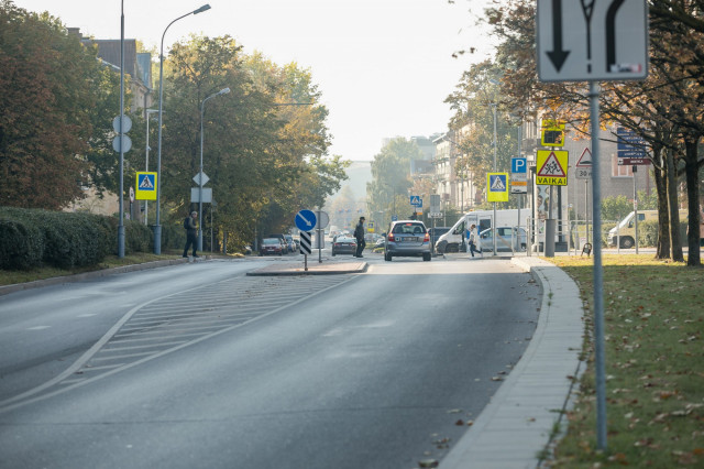 Rinktinės gatvės laukia rekonstrukcija – nusidrieks naujas pėsčiųjų ir dviračių takas