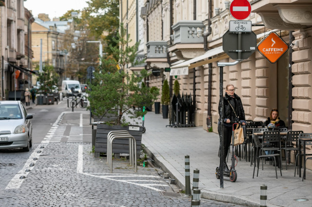 Vilnius realiais veiksmais skatina darnų judumą – tęsiamas gatvių humanizavimas