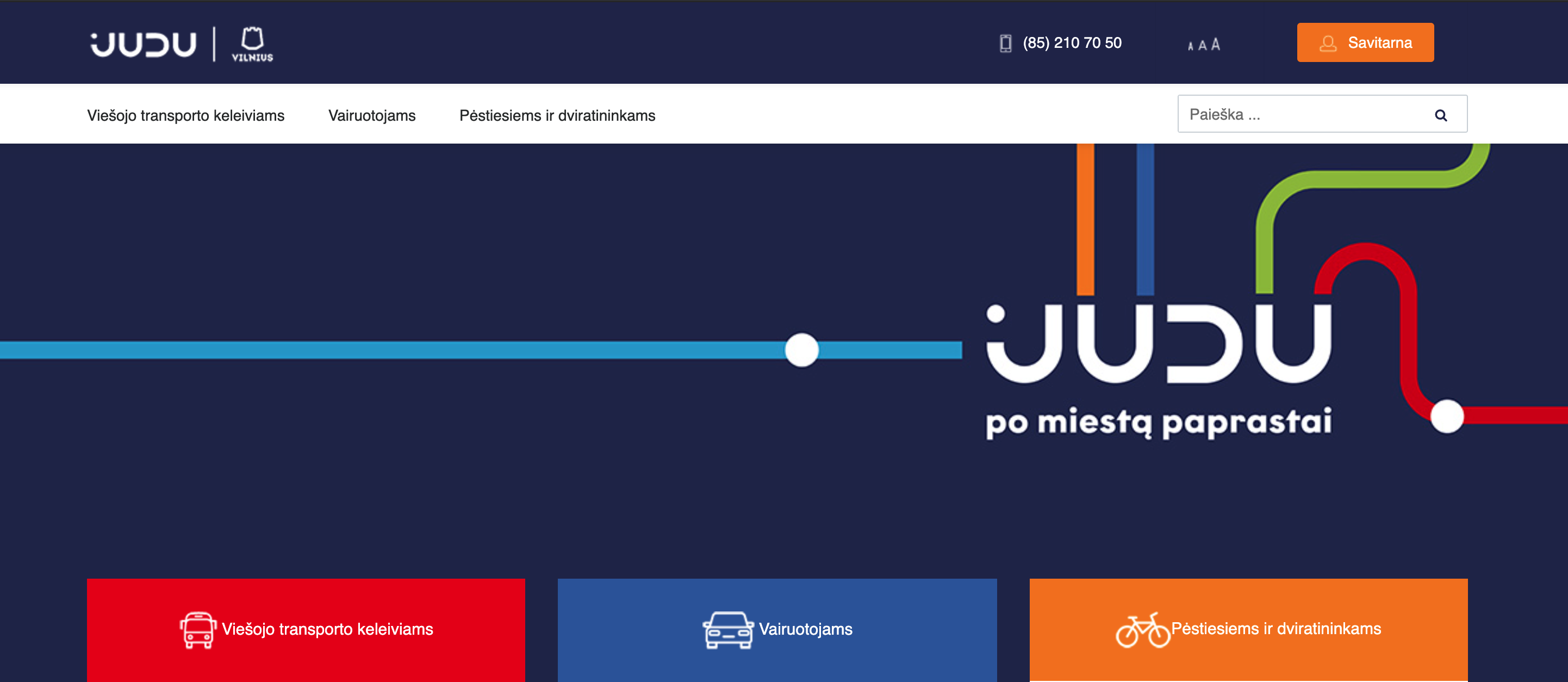 JUDU – Vilniaus transportas
