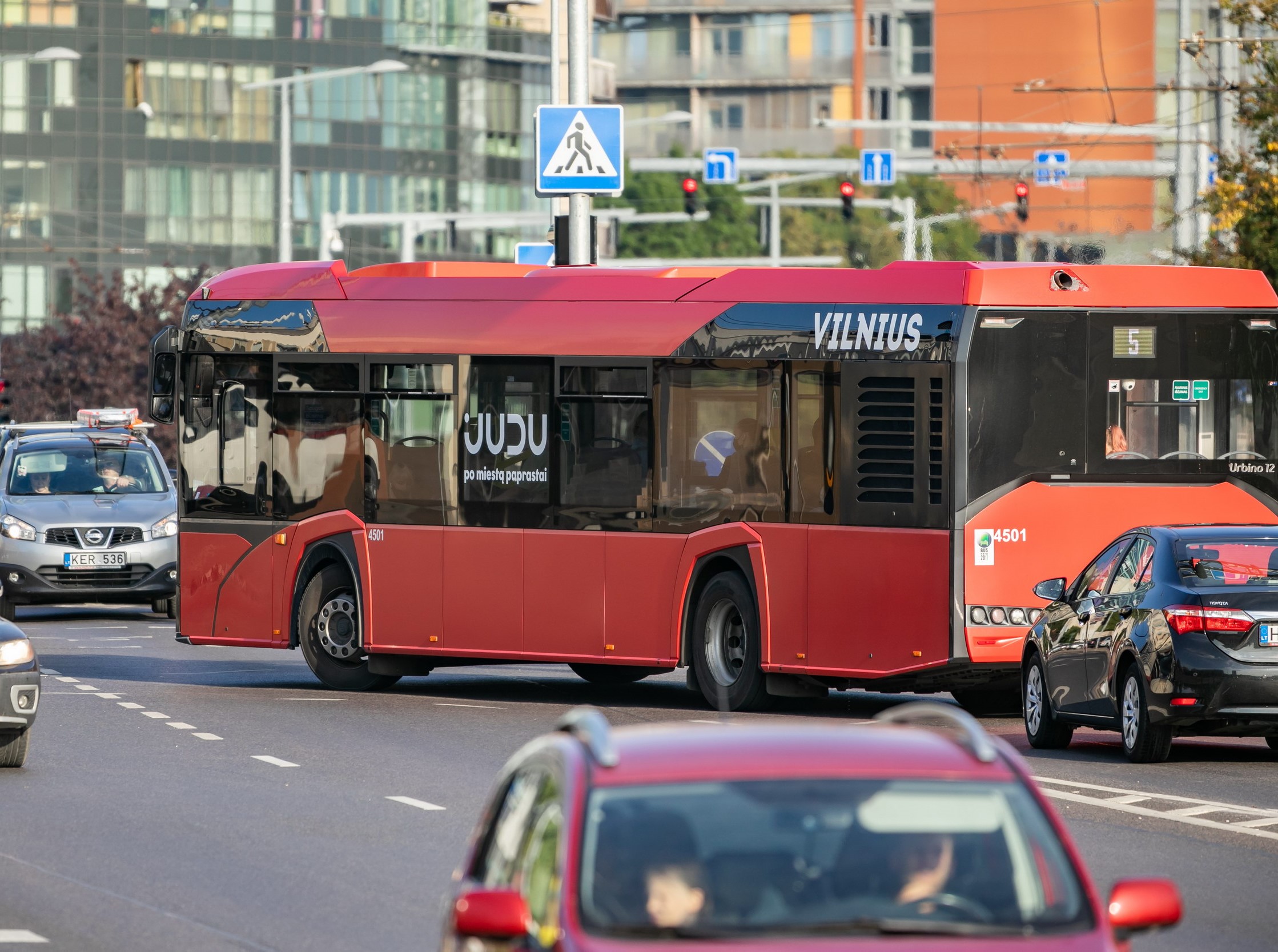 Kaip nuo sausio 17 d. sostinėje keisis viešojo transporto tvarkaraščiai?