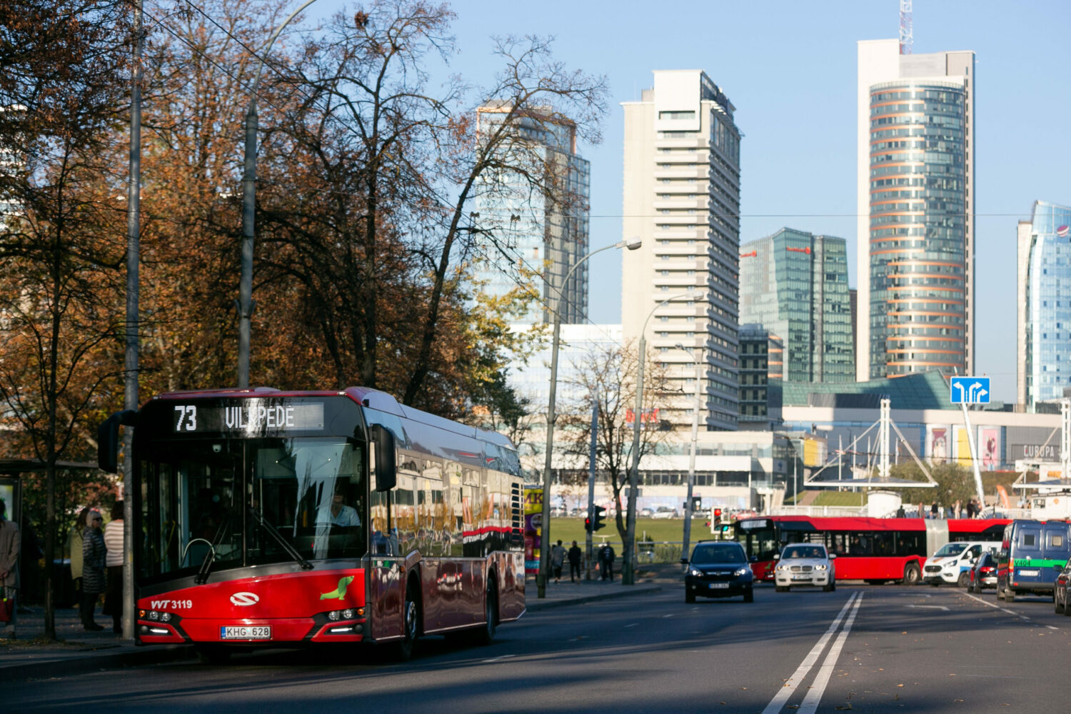 Vasario 5-6 dienomis Vilniuje keičiasi 73 maršruto autobusų trasa