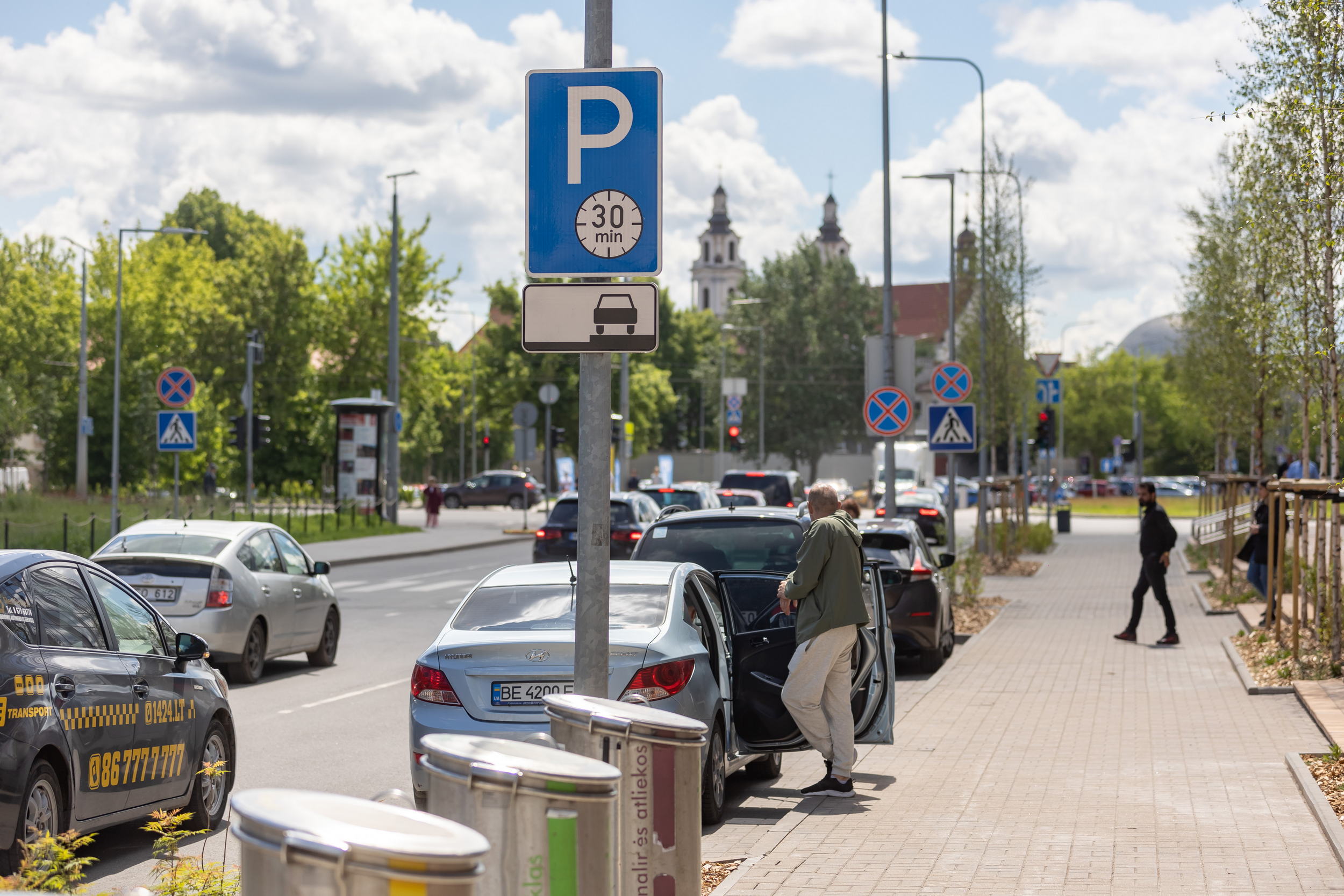 Daugiau automobilių stovėjimo vietų Vilniaus centre ir senamiestyje