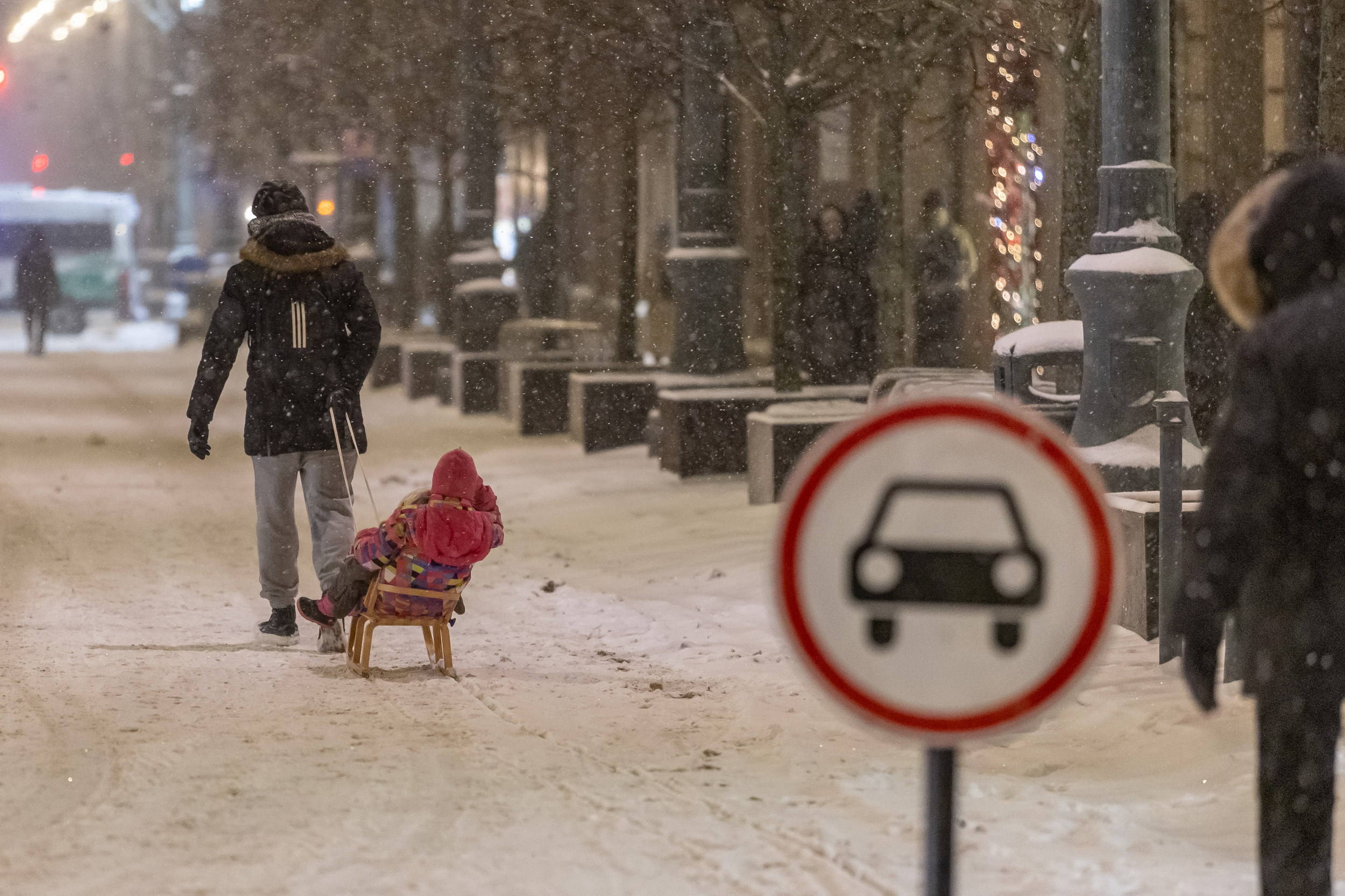 Eismo pokyčiai Vilniuje per Kalėdas ir Naujųjų metų naktį