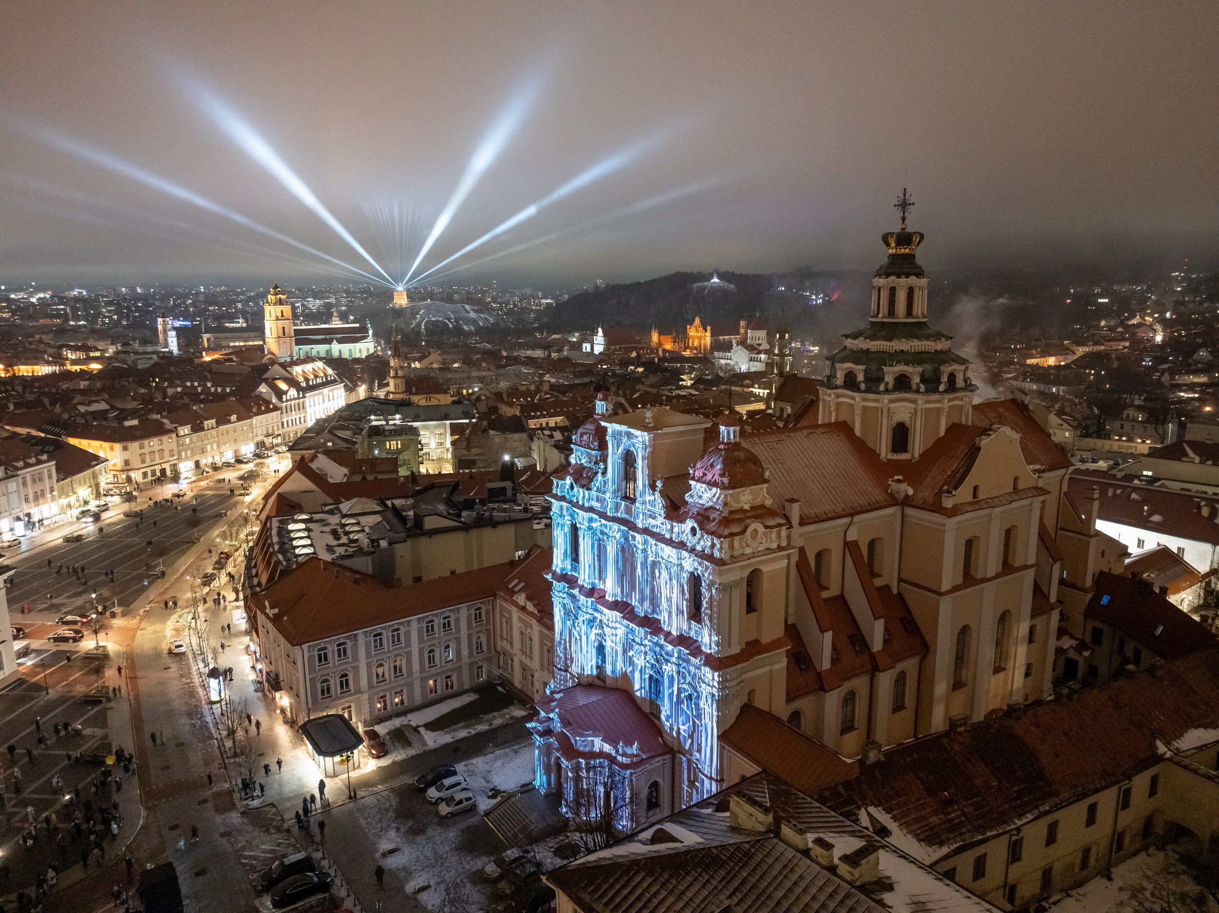 Vilnius kviečia sostinės gimtadienį sutikti festivalio šviesose: maršrutą geriausia įveikti pėsčiomis, bus eismo ribojimų