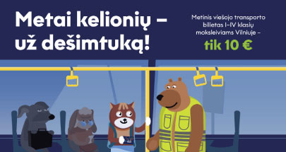 Metai kelionių – už dešimtuką!