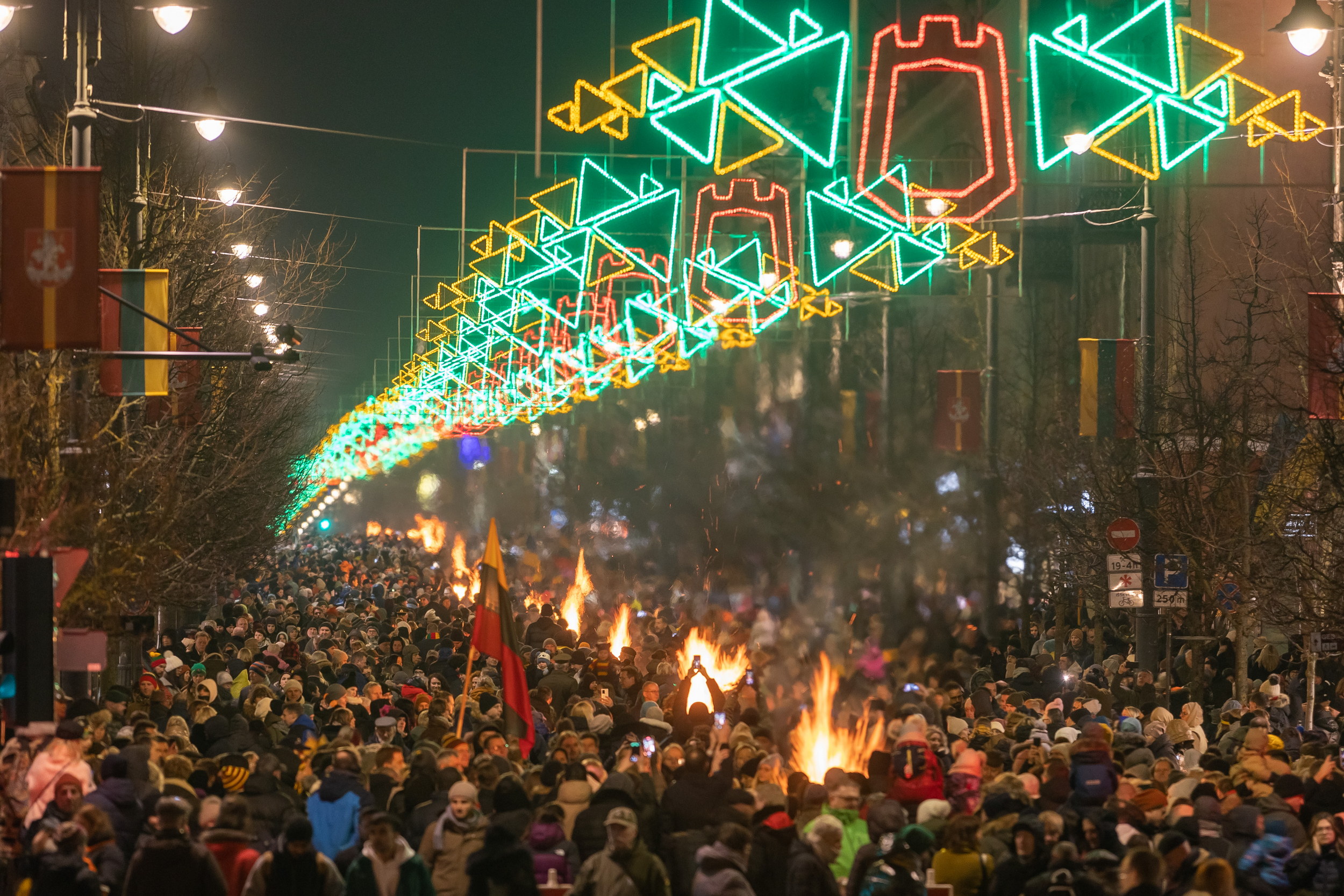 Švęskite Lietuvos valstybės atkūrimo dieną Vilniuje: į renginius – nemokamu viešuoju transportu
