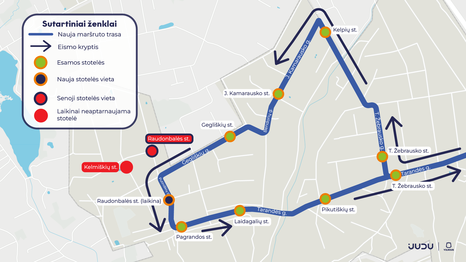 Dėl gatvės remonto darbų Tarandėje laikinai keisis 52 autobuso maršrutas ir tvarkaraščiai