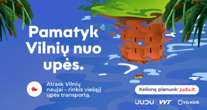Pamatyk Vilnių nuo upės