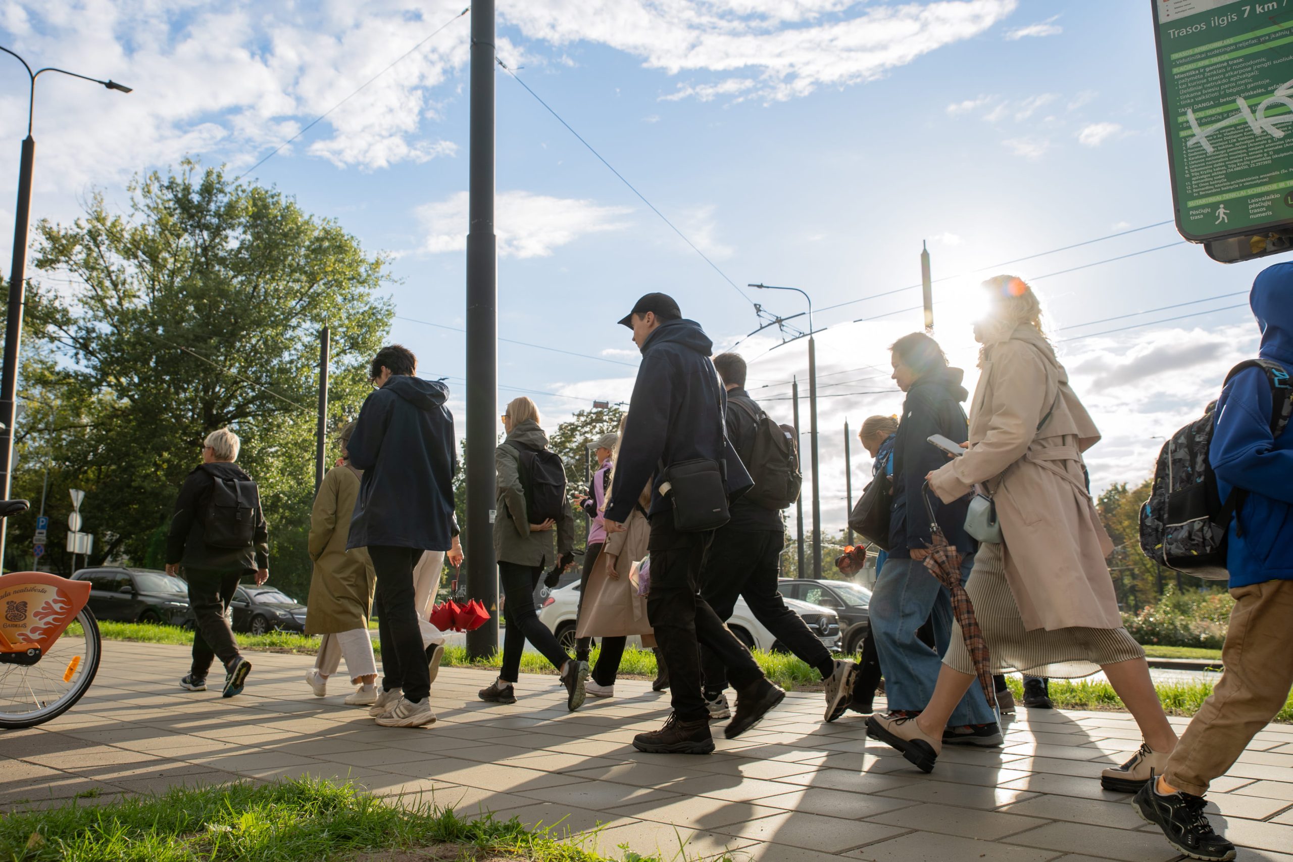 Vilnius kviečia judėti kartu: Europos judumo savaitės renginiai – įvairaus amžiaus miestiečiams